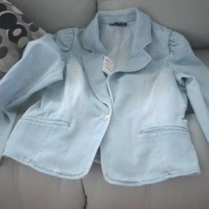 Denim blazzer
